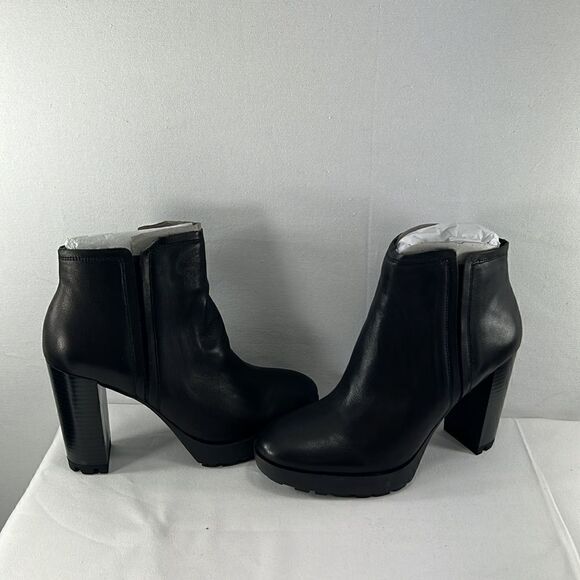 Kenneth Cole Justin Lug Chelsea Boots Black- Size 11- NIB - Picture 4 of 7